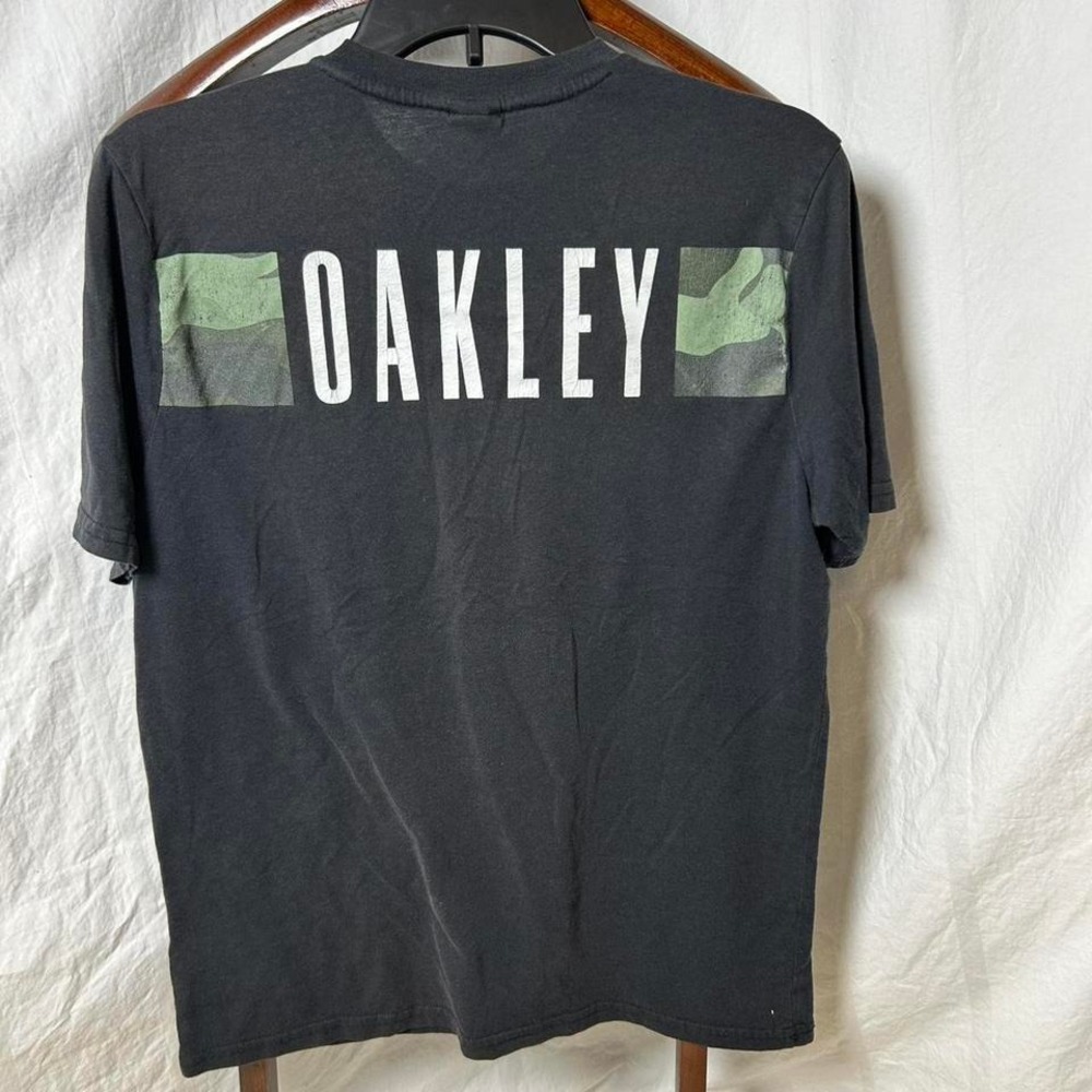 Oakley black camo graphic‎ t-shirt #camo